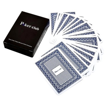 ПОКЕР КЛУБ 100% ПЛАСТИКОВЫЕ КРАСНЫЕ ТУРНИРНЫЕ КАРТЫ