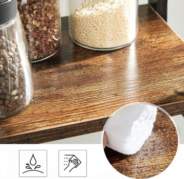 ПОЛКА ПОЛКА ПОДСТАВКА-ОРГАНИЗАТОР ДЛЯ СТОЛЕШНИЦЫ В ПРОМЫШЛЕННОМ СТИЛЕ ЛОФТ РУСТИК