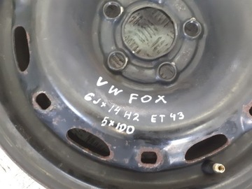 DISK 14” OCELOVÝ VW FOX
