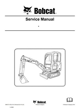 Bobcat Instrukcja Książka Serwisowa Napraw