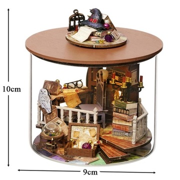 Сборка миниатюрного книжного магазина DIY 3D