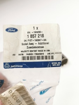 PŘÍDAVNÉ HNÍZDO NAPÁJENÍ 12V FORD FIESTA KUGA OE F1ET-19G247-AA 1857218