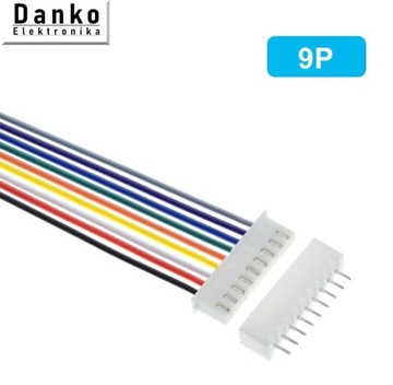 Złącze konektor JST XH 2,54 9 Pin Kostka złączka