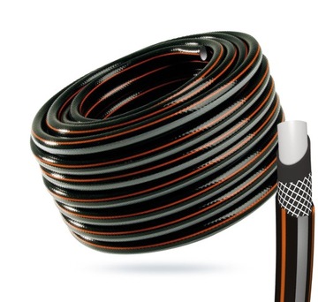 Садовый шланг Carbon+ 1 дюйм, 30 бар, 25 м, 4-слойный IMET