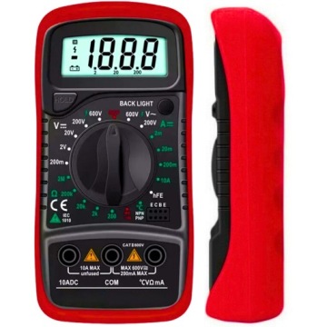 МУЛЬТИМЕТР ЦИФРОВОЙ LCD ЭЛЕКТРИЧЕСКИЙ ИЗМЕРИТЕЛЬ ТОКА