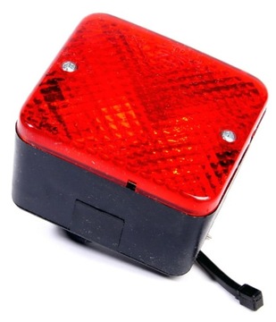 Lampa lampka Aspöck przeciwmgłowa przeciwmgielna fog do przyczepy Brenderup