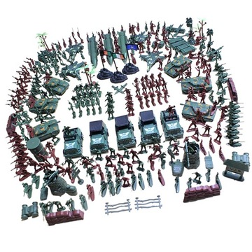 Prettyia 307pcs Action Figure 4cm