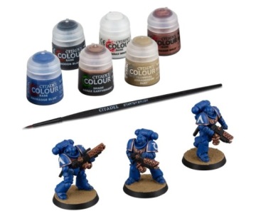 Космические десантники: Инфернусские десантники + набор красок