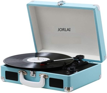 GRAMOFON Bluetooth JORLAI TT300BU RCA 3,5 mm aux