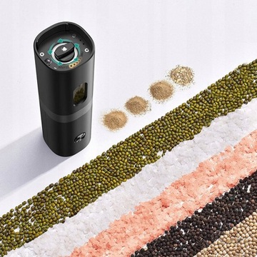 ЭЛЕКТРИЧЕСКАЯ МЕЛЬНИЦА ДЛЯ СОЛИ И ПЕРЦА LED USB 2 ШТ. ВЫСОКОЕ КАЧЕСТВО