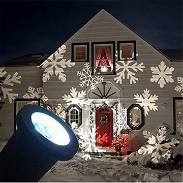 Светодиодный проектор ЭКО-3010 снежинки