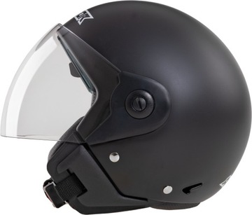 МОТОЦИКЛЬНЫЙ ШЛЕМ, ОТКРЫТЫЙ МОТОКУТЕР, С ОКНОМ VT M