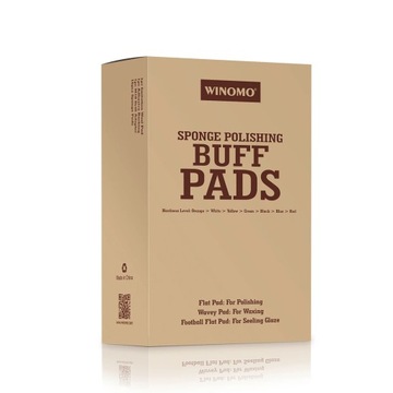 19 ПОЛИРОВАЛЬНЫЕ ГУБКИ WINOMO 3 С ПЕРЕХОДНИКОМ М10.