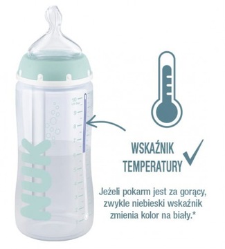 NUK бутылочка FC+ 300мл соска ANTI-COLIC 0-6м M