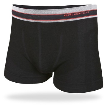 MĘSKIE TERMOAKTYWNE BOKSERKI NA NARTY CIEPŁE Z WEŁNY Brubeck MERINO WOOL -L