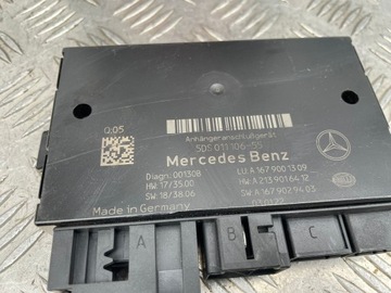 MERCEDES GLC W253 MODUL ŘÍZENÍ HÁK A1679001309