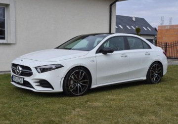 Mercedes Klasa A W177/V177 Sedan AMG 2.0 AMG 35 306KM 2022 Mercedes-Benz Klasa A Sedan 2022r 37tys km 2.0 Benzyna 306KM, zdjęcie 2