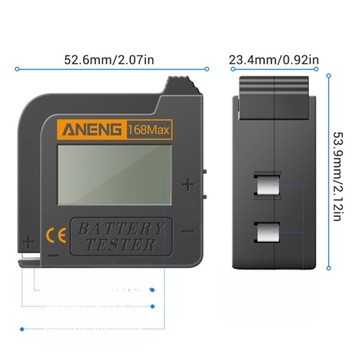 ИНСТРУМЕНТ ДЛЯ ПРОВЕРКИ БАТАРЕИ, ТЕСТЕР, БЫТОВОЕ НАПРЯЖЕНИЕ, ПРОМЫШЛЕННЫЙ