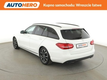 Mercedes Klasa C W205 Kombi 200 184KM 2017 Mercedes C 200 automat full LED półskóra grzane, zdjęcie 3