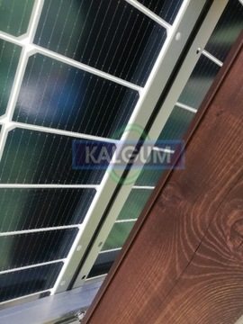 Uszczelka do paneli fotowoltaicznych wiaty typu T 20 x 23 x 10 gumowa