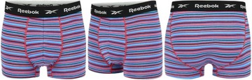 REEBOK MAJTKI BOKSERKI MĘSKIE BAWEŁNA 3PAK r. M