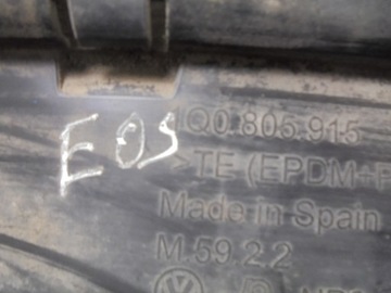 LIŠTA NÁRAZNÍKU PŘEDNÍ 1Q0805915 VW EOS