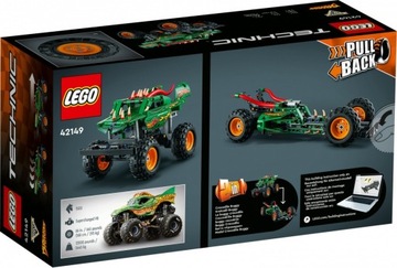 LEGO TECHNICS MONSTER JAM MONSTER TRUCK ДРАКОН 2в1