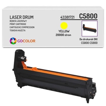 Барабан для OKI C5500 C5550 C5800 C5900 43381721 Y