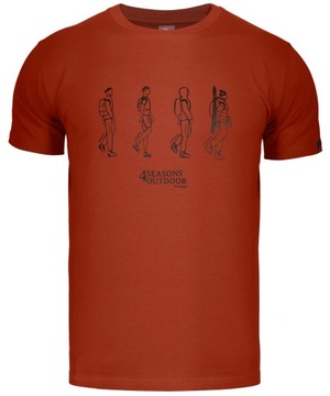 Koszulka męska OUTDOOR BAWEŁNA T-SHIRT Alpinus M