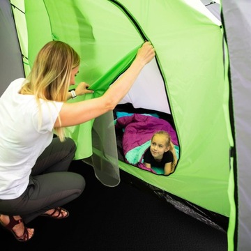 ТУРИСТИЧЕСКАЯ ПАЛАТКА HIHLAND IV NILS CAMP NC6431 Зеленый