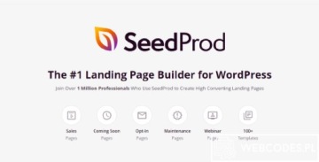 Wtyczka SeedProd Coming Soon Page Pro