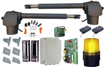 Napęd do bramy dwuskrzydłowej GENIUS G-BAT 300