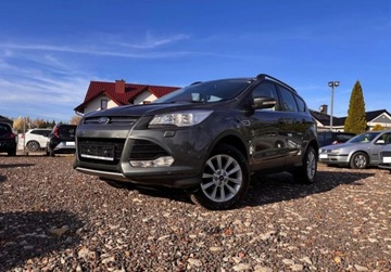 Ford Kuga II SUV 1.5 EcoBoost 150KM 2016 Ford Kuga 1.5B 150KM przeb.142tys ksiazka bezwypadkowy NAVI skora 1.5, zdjęcie 29