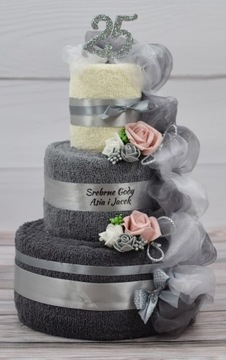 Тортовые полотенца ПОДАРОК ​​на 25-летие