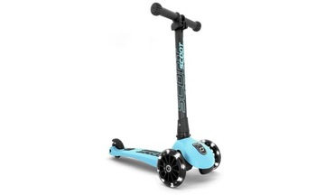 ZESTAW SCOOT AND RIDE BLUEBERRY HULAJNOGA Highwaykick 3 + KASK LED S-M 3L+