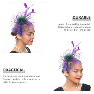 Мини-заколки для шляп, шапки для чаепития, женские волосы