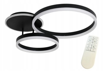 Lampa LED sufitowa żyrandol plafon BOSTON 75W CCT