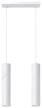 Lampa Wisząca ISSA 2 Biały Oświetlenie Sufitowe