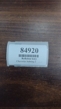 CHEVROLET SEBRING II SVĚTLO LEVÝ PŘEDNÍ