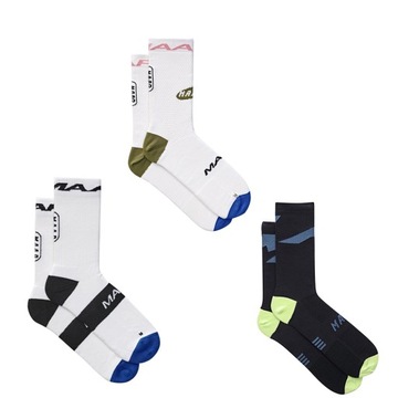 3 Pairs Maap Classic Cycling Socks Profession