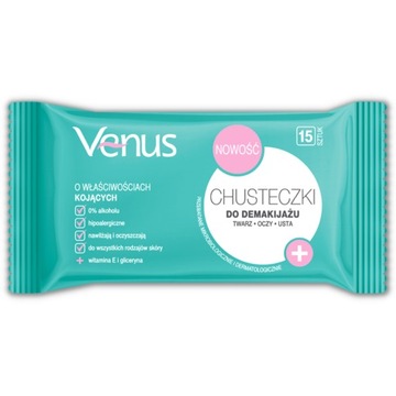 CHUSTECZKI DO DEMAKIJAŻU VENUS 15 HIPOALERGICZNE