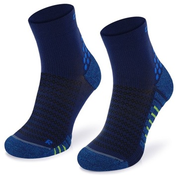 Skarpety Trail Running Light Cushion Quarter Comodo NAVY-07 43-46
