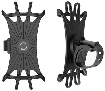 ПРОЧНЫЙ РЕЗИНОВЫЙ ДЕРЖАТЕЛЬ ДЛЯ СМАРТФОНА, ВРАЩАЮЩИЙСЯ НА 360° ДВИГАТЕЛЬ