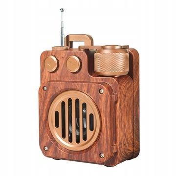 Retro Radio bezprzewodowy głośnik radiowy Bluetoot