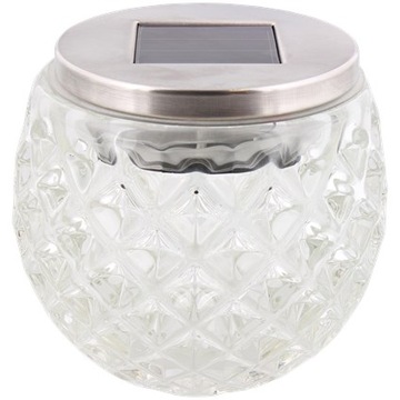 LAMPION LAMPA SOLARNA KULA SZKLANA ZNICZ EFEKTOWNY ZMIERZCHOWY GLAMOUR