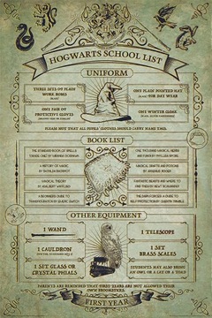 Harry Potter Zakupy do Hogwartu Plakat 61x91,5cm