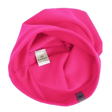 Czapka NANDY Krasnalka Beanie Bawełniana Unisex