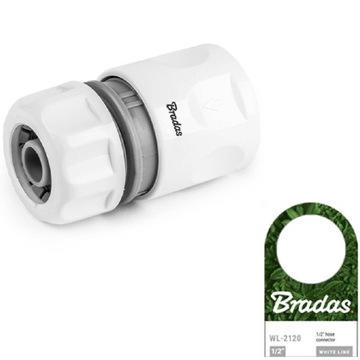 Szybkozłączka do węża 1/2 szybkozłącze bez funkcji STOP BRADAS WL-2120