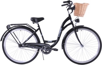 ROWER MIEJSKI 28 damski DAMKA 3Bieg KOZBIKE14 KOSZ