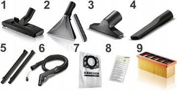 ПЫЛЕСОС-ПРАЧЕЧНАЯ KARCHER SE 5.100 + АКСЕССУАРЫ XXL